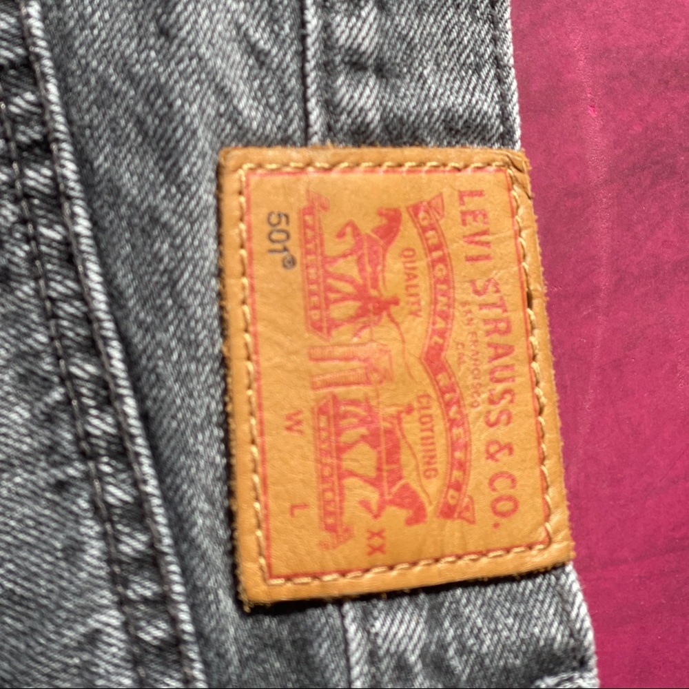 Levi's 501 Distressed Shorts